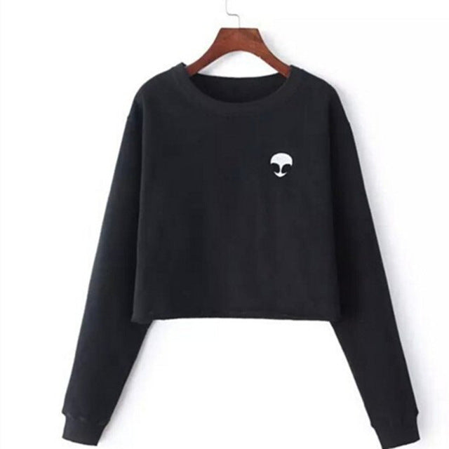 Sweat Alien Femme petit logo
