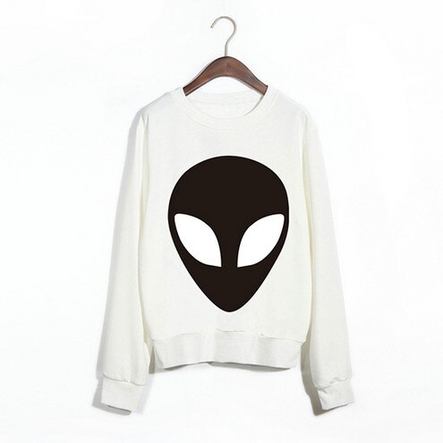 Sweat Alien Femme grand logo