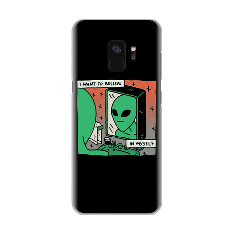 Coque Samsung Alien I Want To Believe In Myself