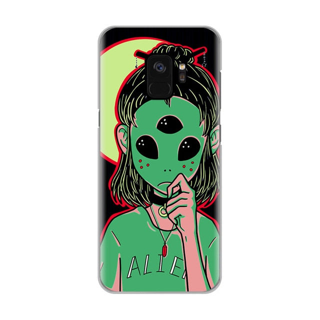 Coque Samsung Alien Masque
