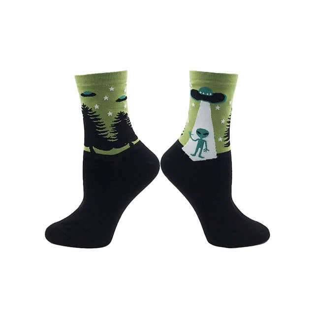 Chaussette Alien unisexe