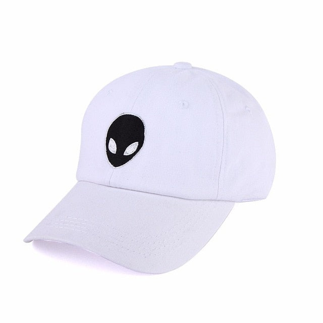 Casquette Alien unisexe Blanche et Noir