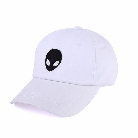 Casquette Alien unisexe Blanche et Noir