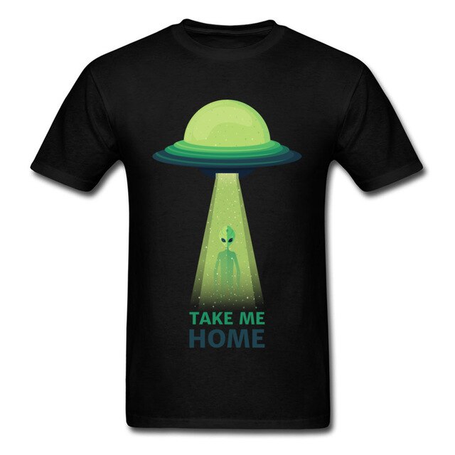 T-shirt Alien Homme Take Me Home