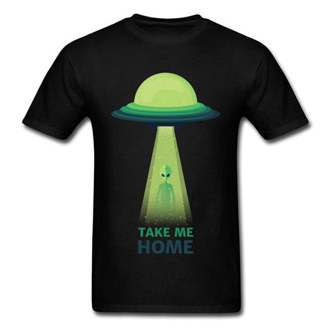 T-shirt Alien Homme Take Me Home