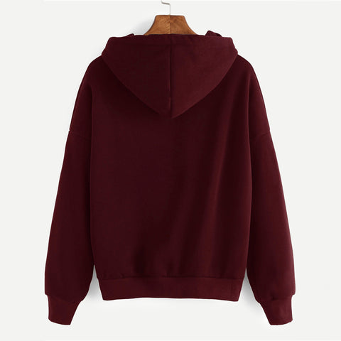 Sweat à Capuche Alien Femme petit logo
