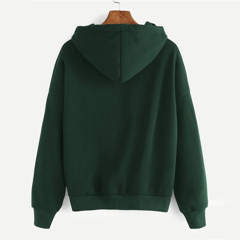 Sweat à Capuche Alien Femme petit logo