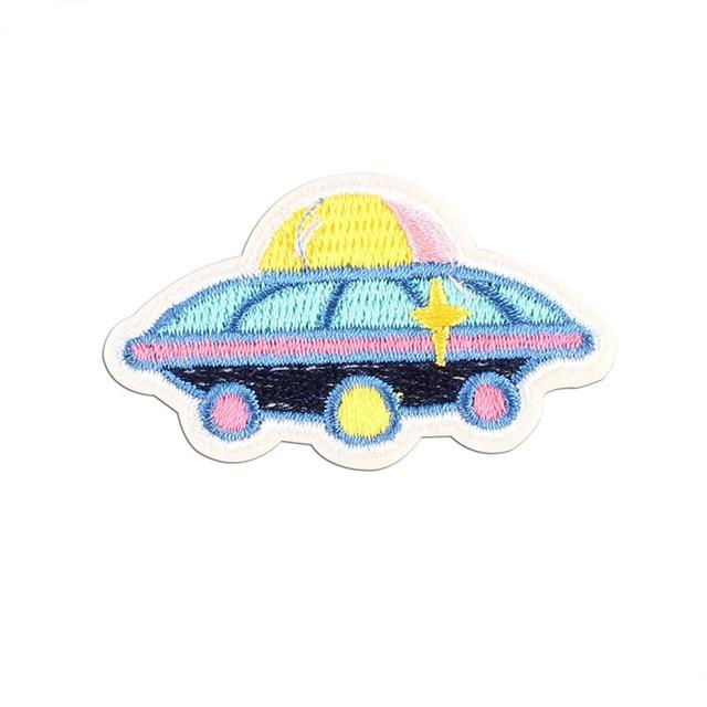 Ecusson Thermocollant Alien UFO