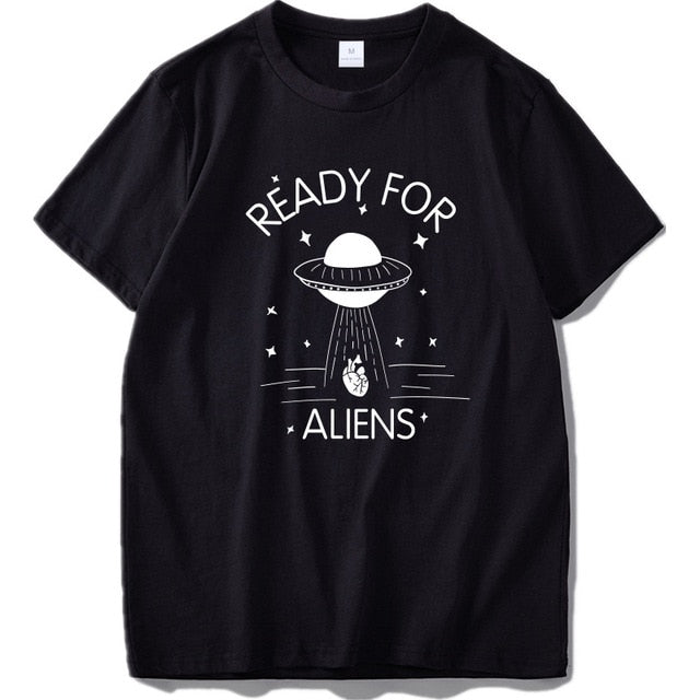 T-shirt Alien Homme Ready For Aliens