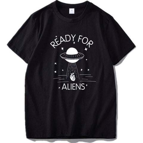 T-shirt Alien Homme Ready For Aliens