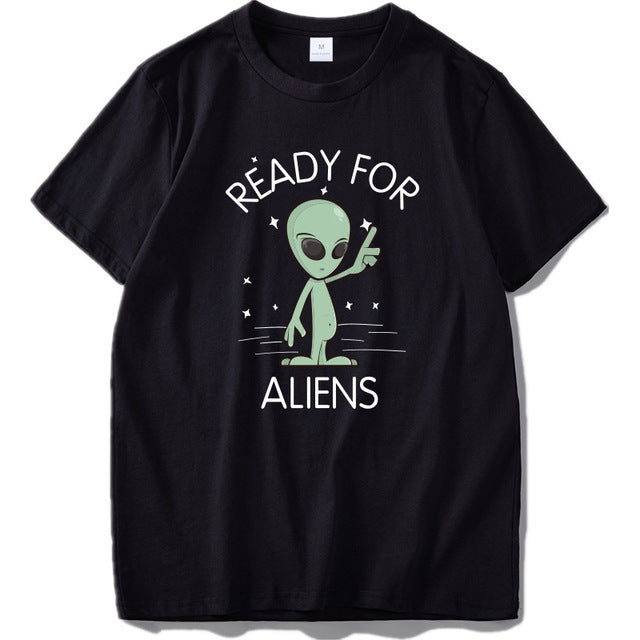 T-shirt Alien Homme Ready For Aliens