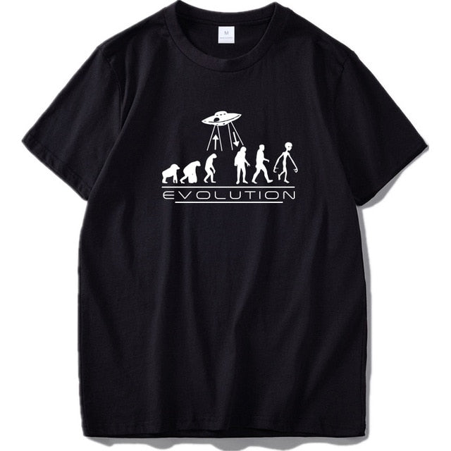 T-shirt Alien Homme Evolution