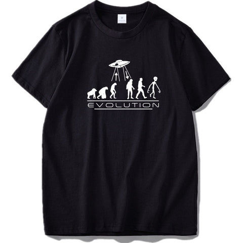 T-shirt Alien Homme Evolution