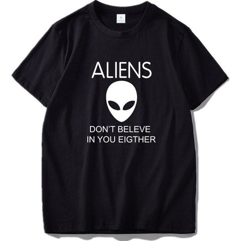 T-shirt Alien Homme Don't Believe In You Eighter