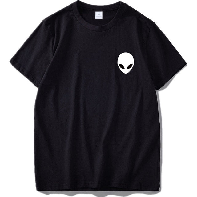 T-shirt Alien Homme petit logo
