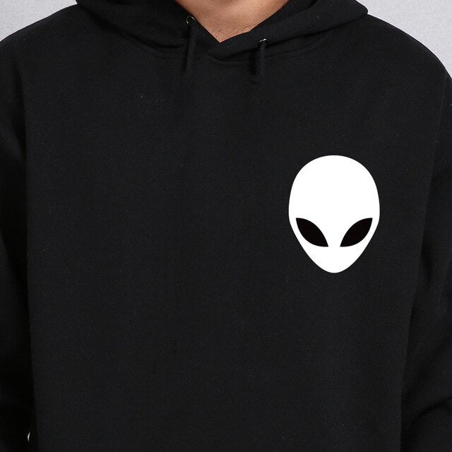 Sweat à capuche Alien Homme petit logo