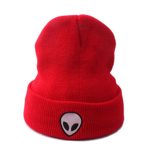 Bonnet Alien unisexe Rouge