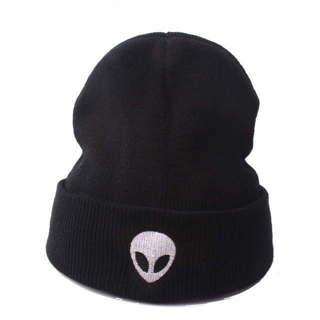 Bonnet Alien unisexe Noir