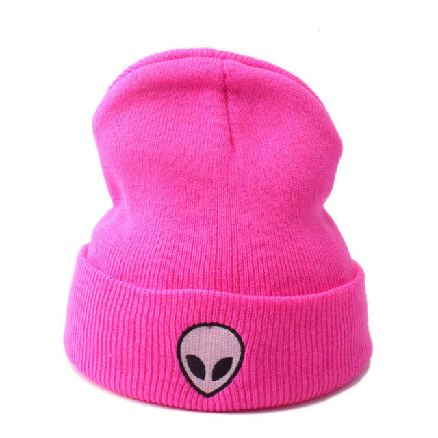 Bonnet Alien unisexe Rose