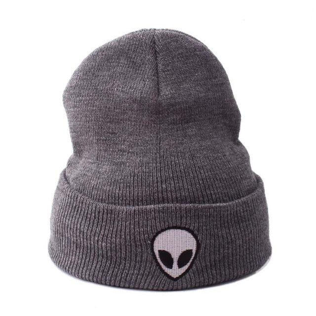 Bonnet Alien unisexe Gris