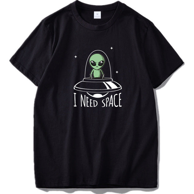 T-shirt Alien Homme I Need Space