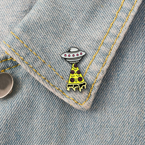 Pin's UFO Pïzza