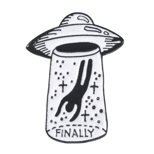 Pin's Alien Abduction