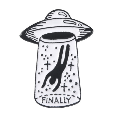 Pin's Alien Abduction