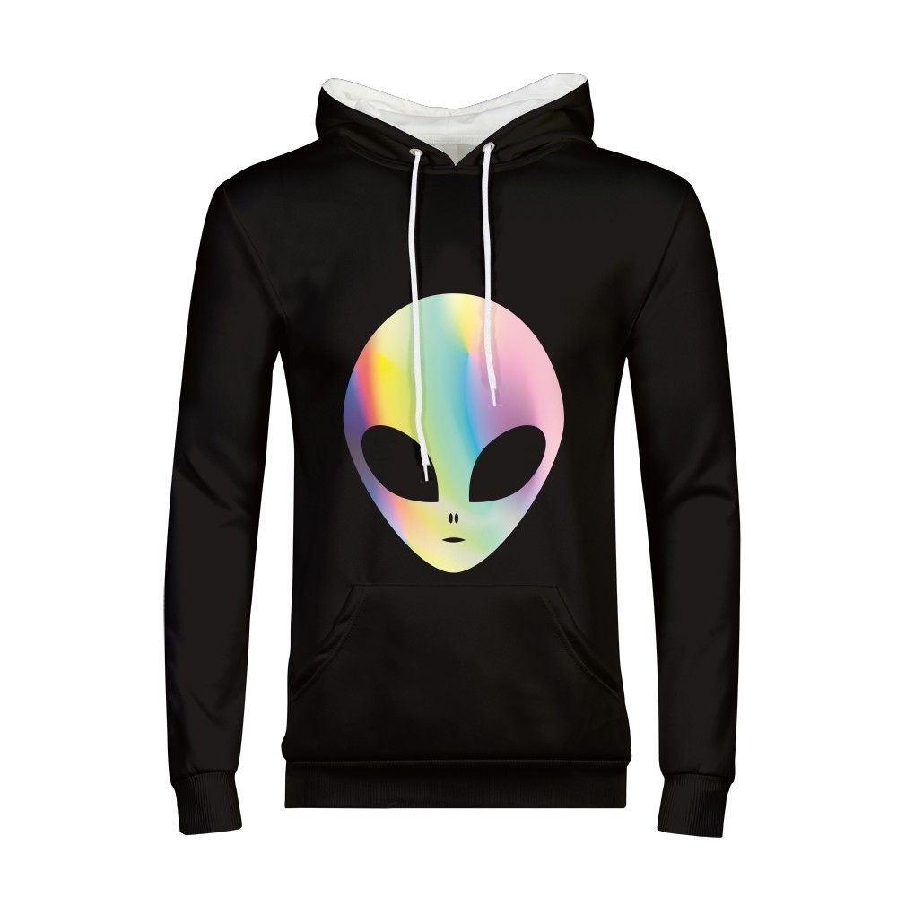 Sweat à capuche Alien Homme grand logo
