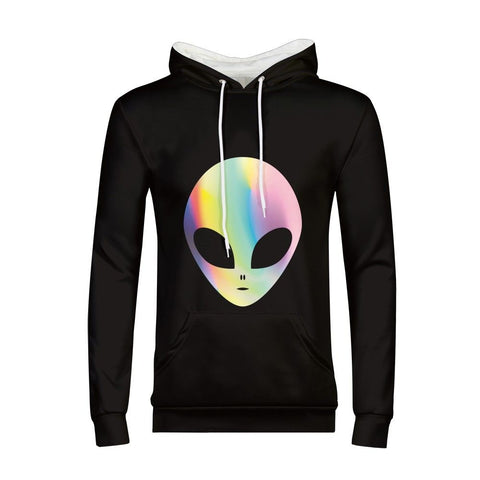 Sweat à capuche Alien Homme grand logo