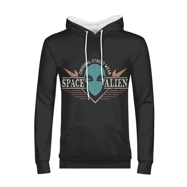 Sweat à capuche Alien Homme Space Alien