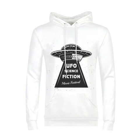 Sweat à capuche Alien Homme UFO Science Fiction